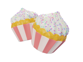 pngtree-whip-cream-cup-cake-with-spinkle-3d-rendering-png-image_6490668